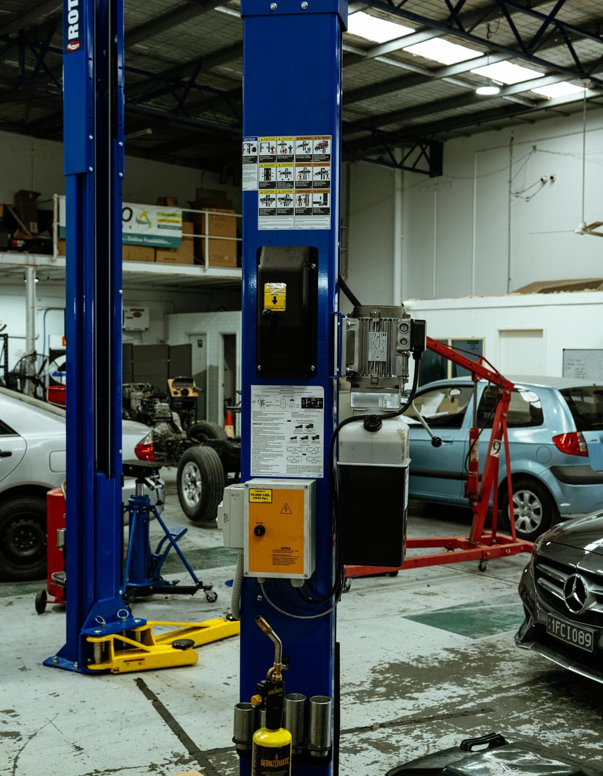 The Unorthodox Automotive workshop in Carlisle, Perth