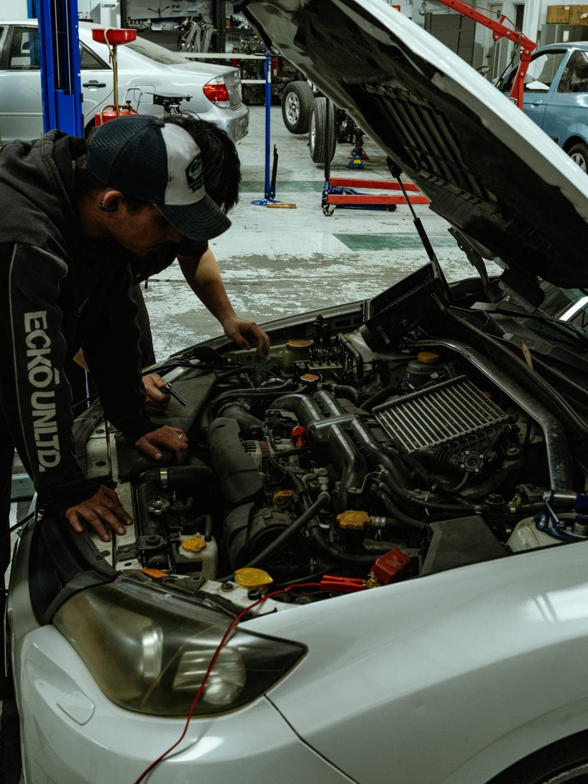 The Unorthodox Automotive workshop in Carlisle, Perth