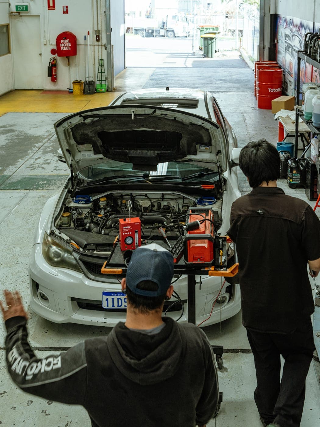 The Unorthodox Automotive workshop in Carlisle, Perth