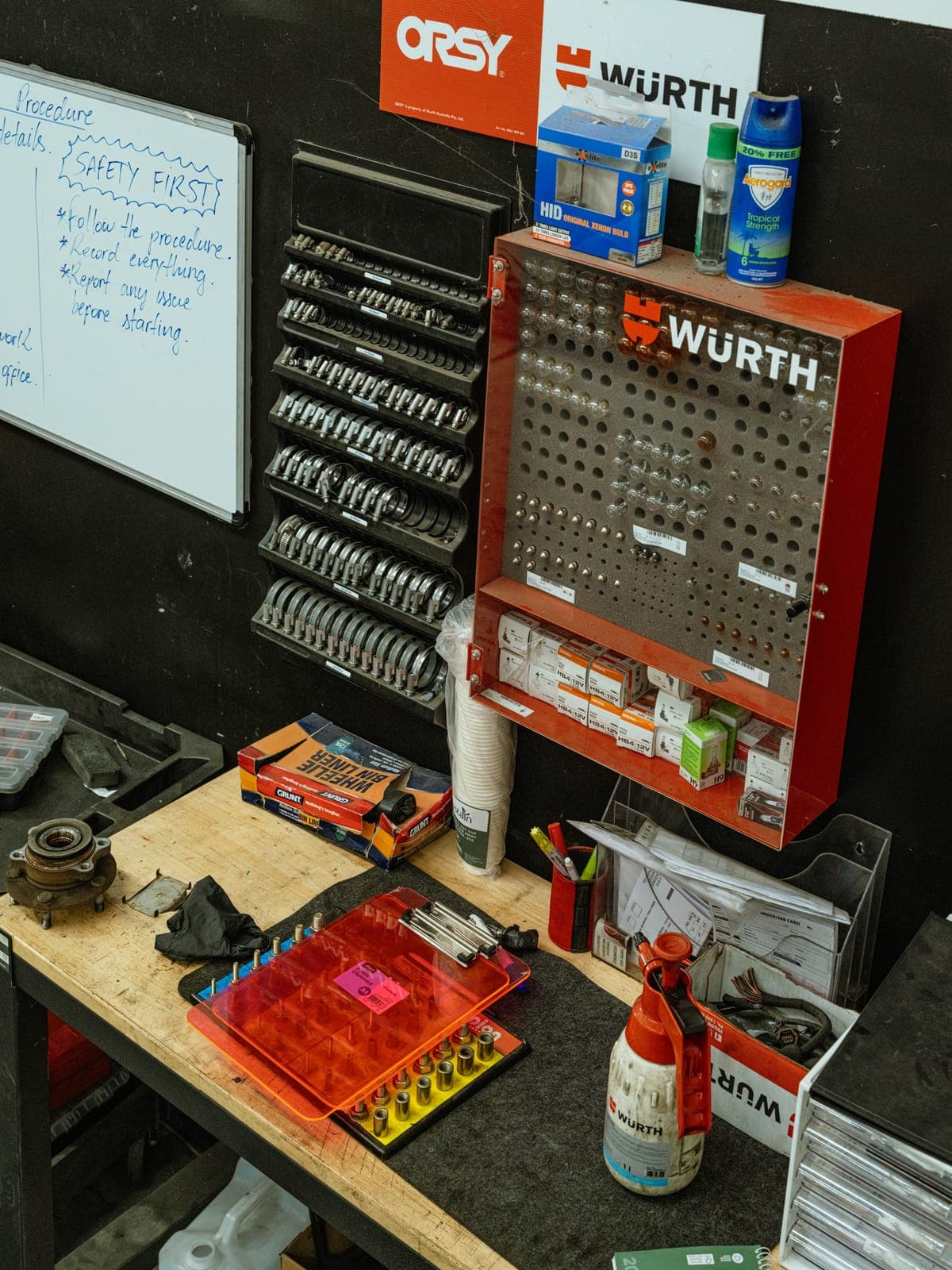 The Unorthodox Automotive workshop in Carlisle, Perth