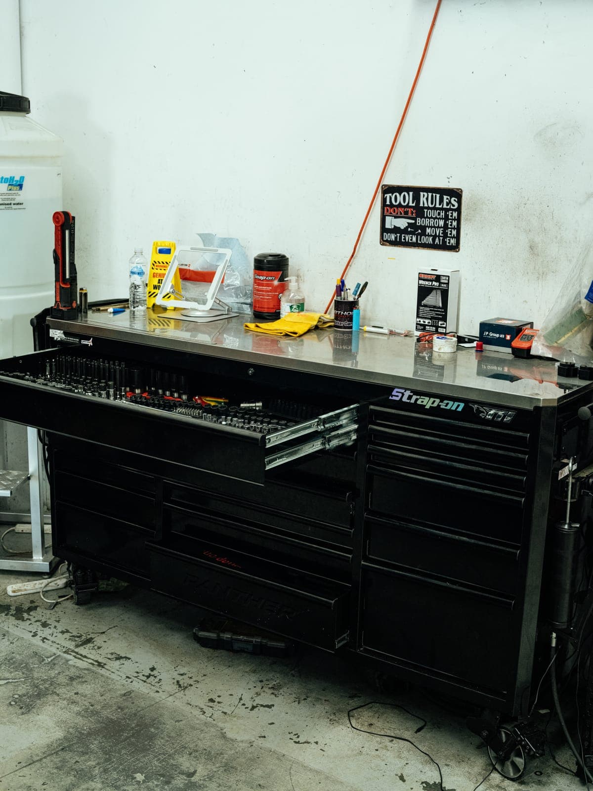 The Unorthodox Automotive workshop in Carlisle, Perth