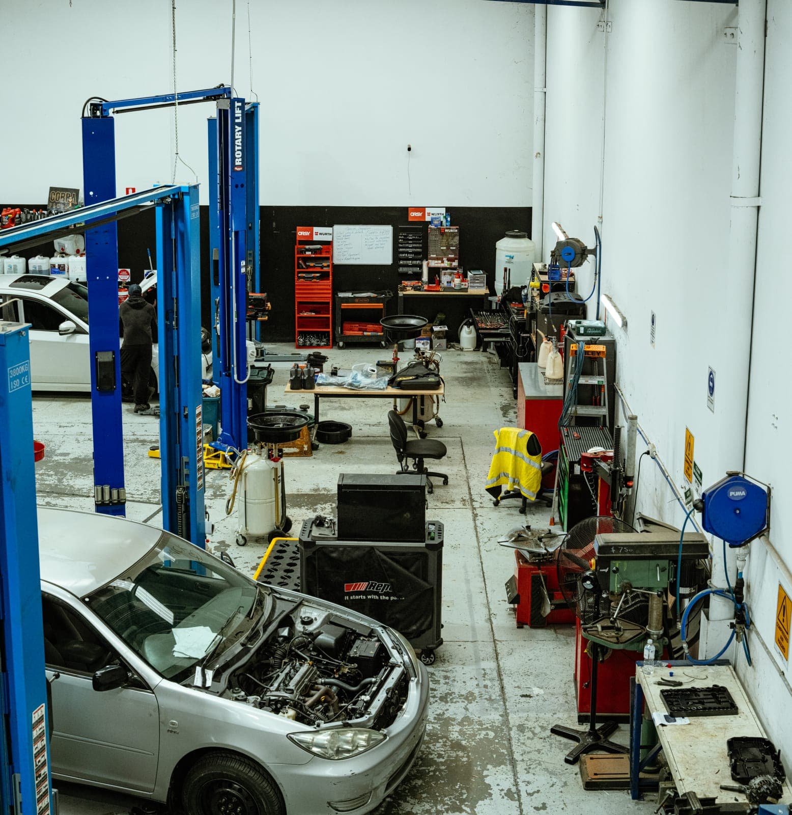 The Unorthodox Automotive workshop in Carlisle, Perth